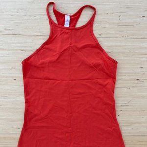 Lululemon orange tank top